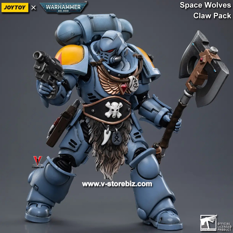 [SOLD OUT] JOYTOY Warhammer 40K: Space Wolves Claw Pack