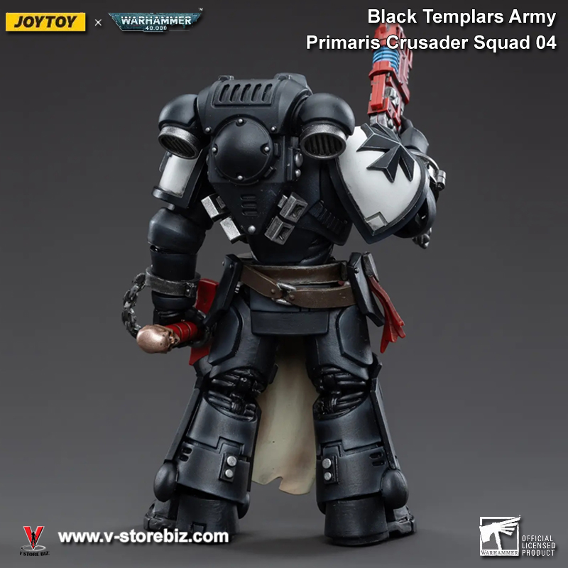 JOYTOY Warhammer 40K Black Templars Army Primaris INITIATE SEUMAS