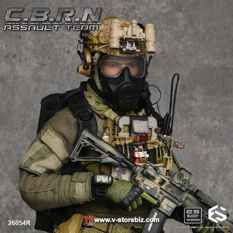 E&S 26054R CBRN (Chemical, Biological, Radiological and Nuclear defense) Assault Team