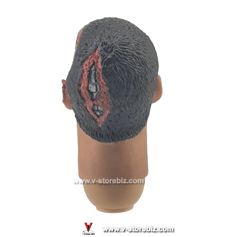 Hot Toys MMS100 Terminator Salvation Marcus Wright Battle Damaged Headsculpt