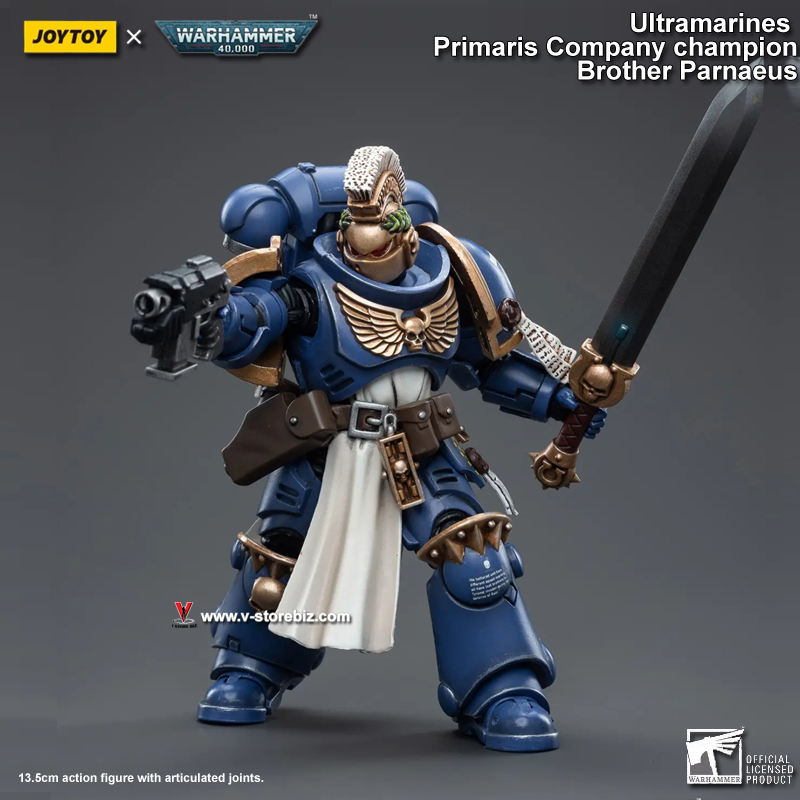 [SOLD OUT] JOYTOY Warhammer 40K Ultramarines Primaris Company champion Brother Parnaeus