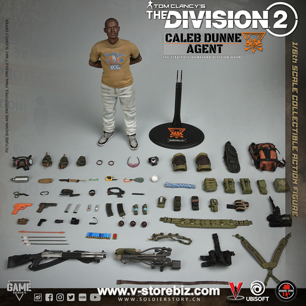 Soldier Story SSG-008 Ubisoft The Division 2: Agent Caleb Dunne