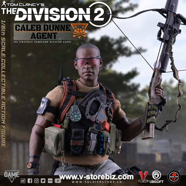 Soldier Story SSG-008 Ubisoft The Division 2: Agent Caleb Dunne