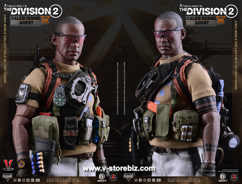 Soldier Story SSG-008 Ubisoft The Division 2: Agent Caleb Dunne