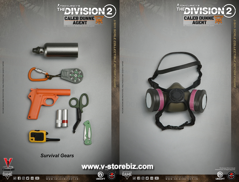 Soldier Story SSG-008 Ubisoft The Division 2: Agent Caleb Dunne