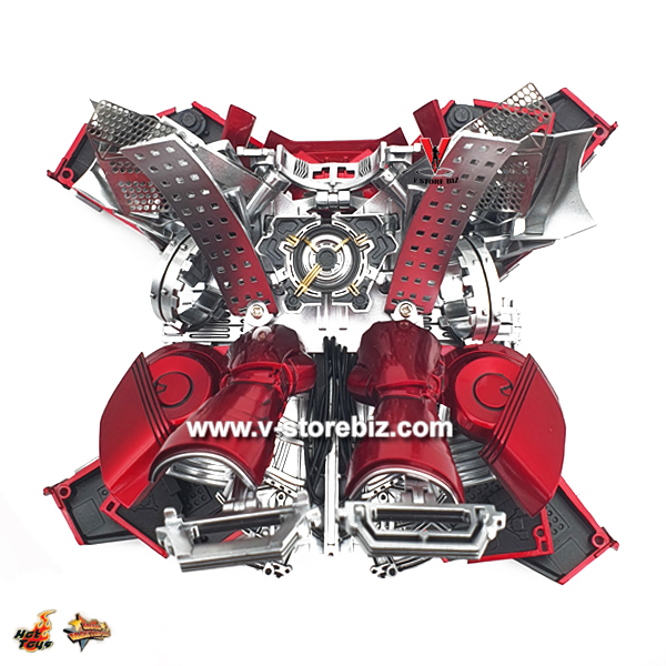 Hot Toys MMS600 Iron Man 2 Mark V Suit up Version Suitcase & Armor