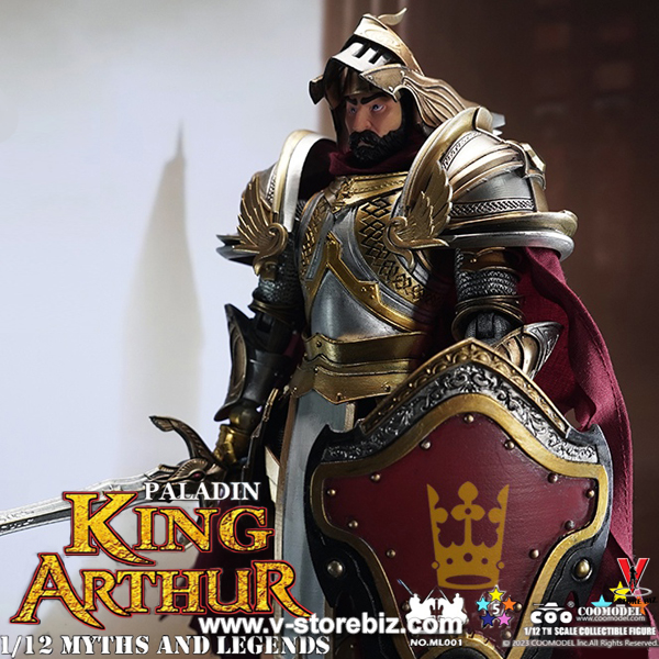 Coomodel 1/12 ML001 Myth and Legend: King Arthur Paladin