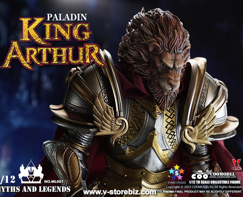 Coomodel 1/12 ML001 Myth and Legend: King Arthur Paladin
