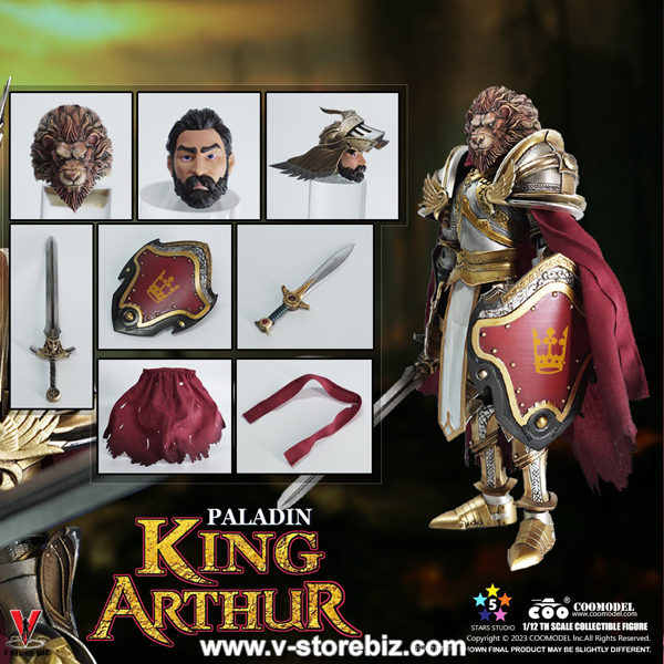 Coomodel 1/12 ML001 Myth and Legend: King Arthur Paladin