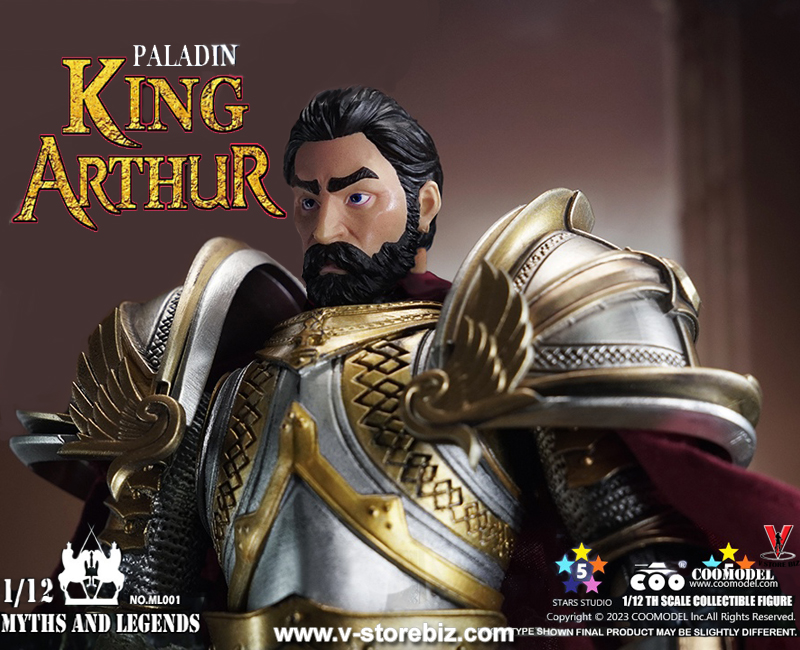 Coomodel 1/12 ML001 Myth and Legend: King Arthur Paladin