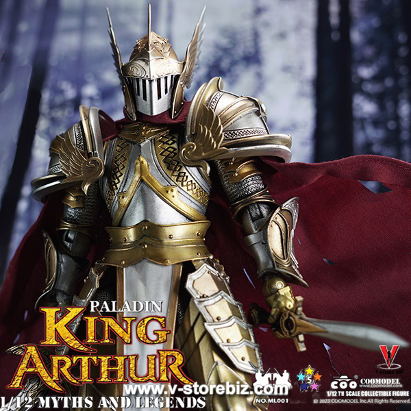 Coomodel 1/12 ML001 Myth and Legend: King Arthur Paladin