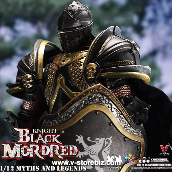 Coomodel 1/12 ML002 Myth and Legend: Mordred Black Knight