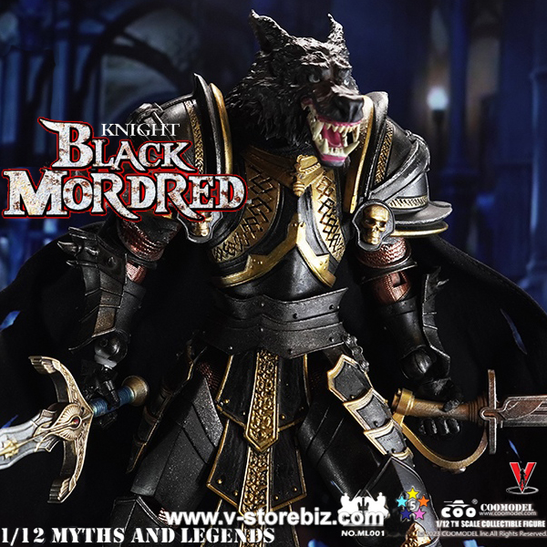 Coomodel 1/12 ML002 Myth and Legend: Mordred Black Knight