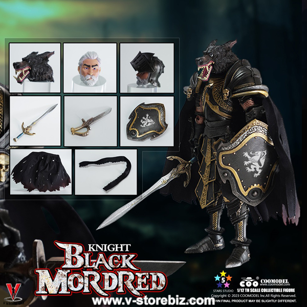 Coomodel 1/12 ML002 Myth and Legend: Mordred Black Knight
