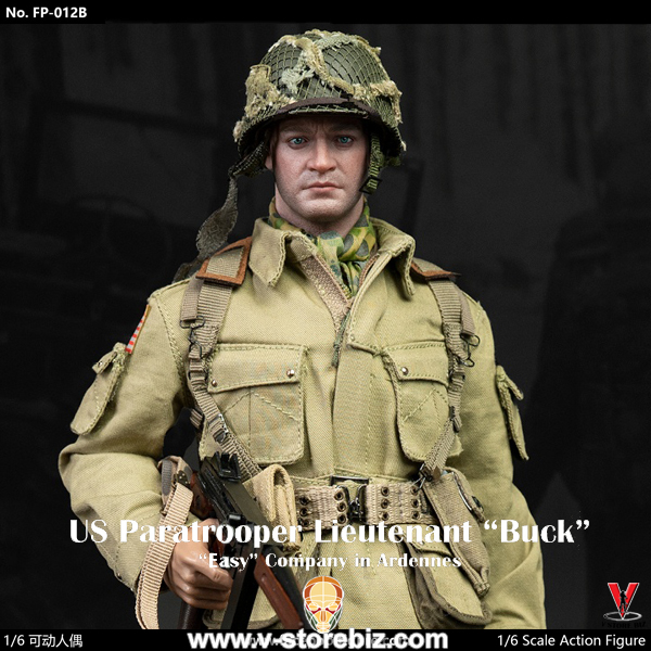 Facepoolfigure FP012B US Paratrooper Lieutenant Buck (Jumper Uniform)