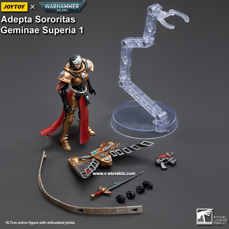 JOYTOY Warhammer 40K Adepta Sororitas Geminae Superia 1 