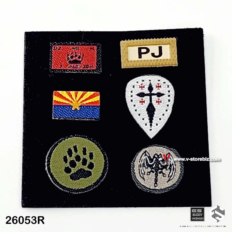 E&S 26053R Part XV Pararescue Jumpers Patches