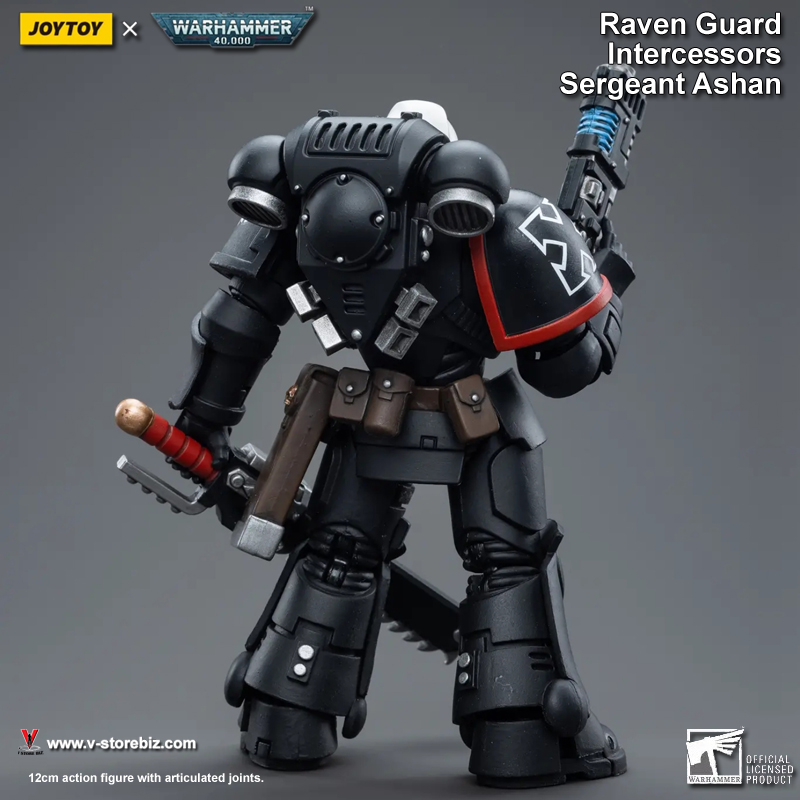 JOYTOY Warhammer 40K Raven Guard Intercessors Brother Ashan