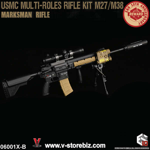 E&S 06001X-B USMC Multi-Roles Rifle Kit M27/M38 Marksman Rifle