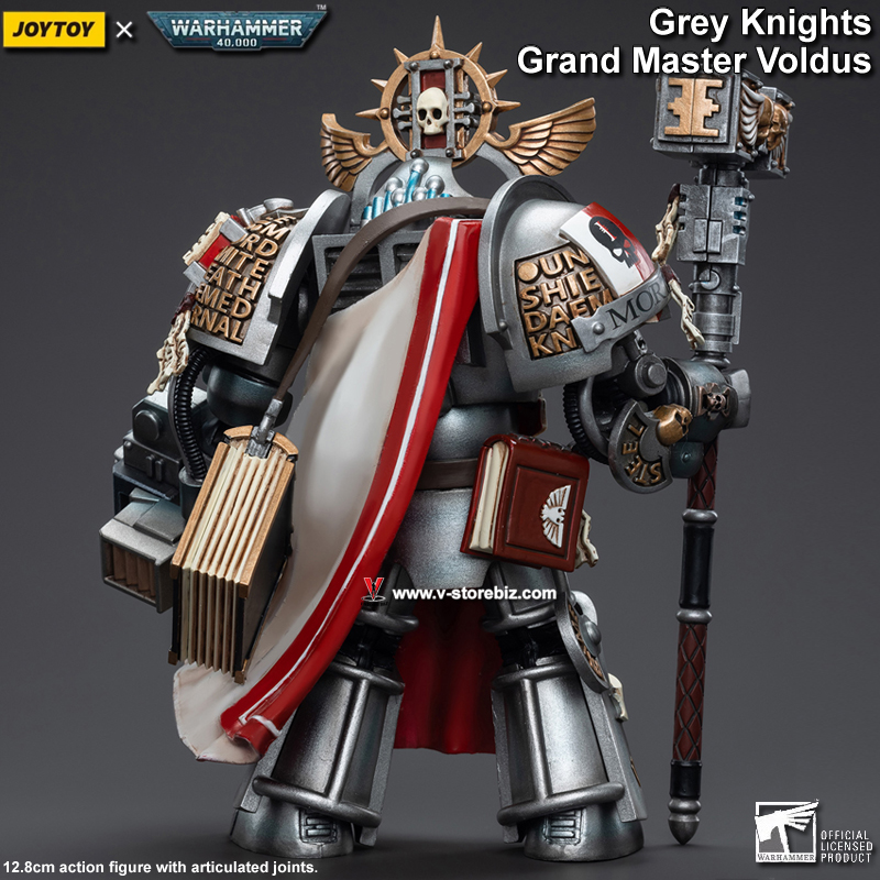 JOYTOY Warhammer 40K Grey Knights: Grand Master Voldus