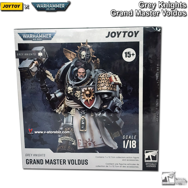 JOYTOY Warhammer 40K Grey Knights: Grand Master Voldus - V Store
