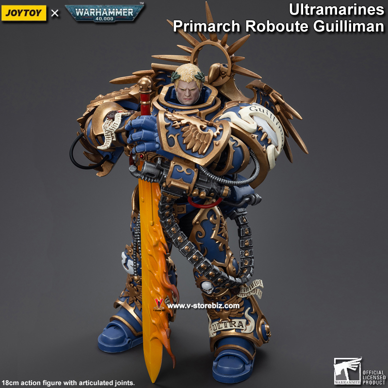 JOYTOY Warhammer 40K Ultramarines Primarch Roboute Guiliman - V