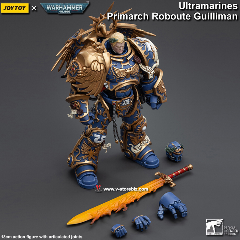 アメコミ JOYTOY Warhammer 40,000 Primarch Roboute JOYTOY Warhammer Ultramarines Primarch Roboute Guilliman
