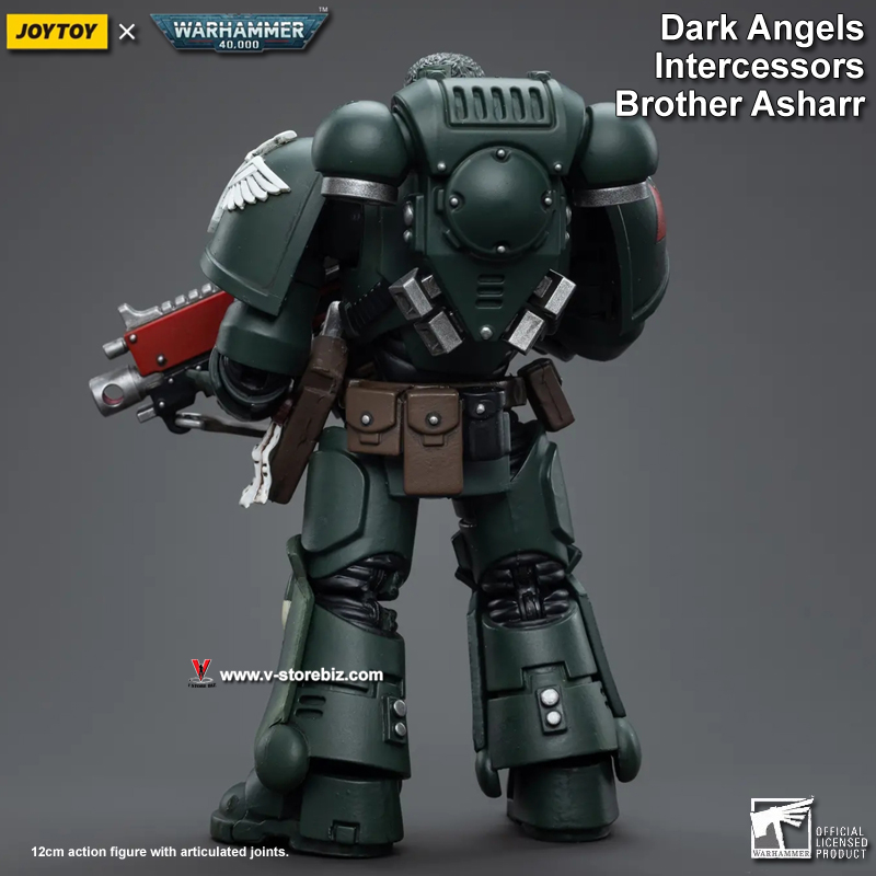 JOYTOY Warhammer 40K Dark Angels Intercessors: Brother Asharr