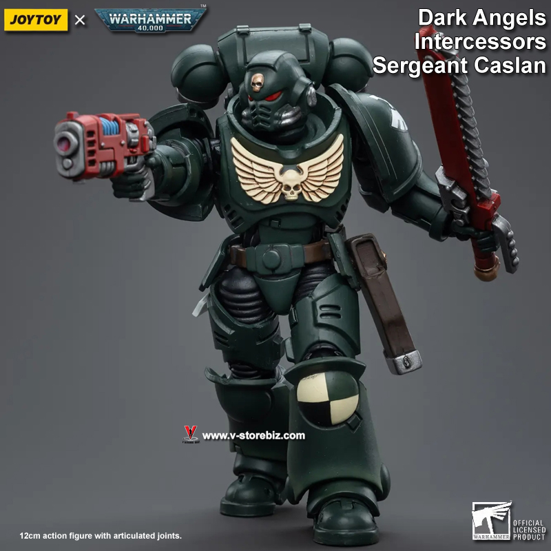 JOYTOY Warhammer 40K Dark Angels Intercessors: Brother Caslan