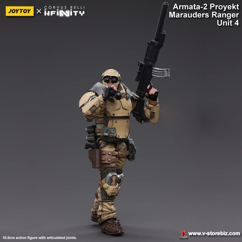 JOYTOY x Corvus Belli Infinity Armata-2 Proyekt Marauders Ranger Unit 4