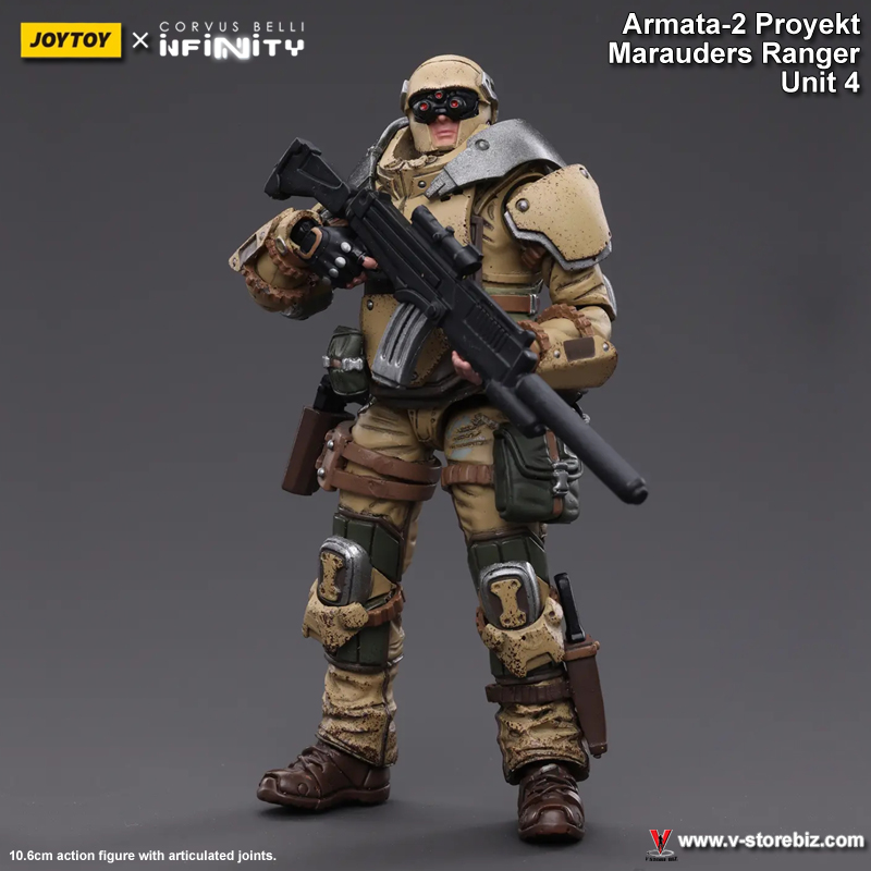 JOYTOY x Corvus Belli Infinity Armata-2 Proyekt Marauders Ranger Unit 4