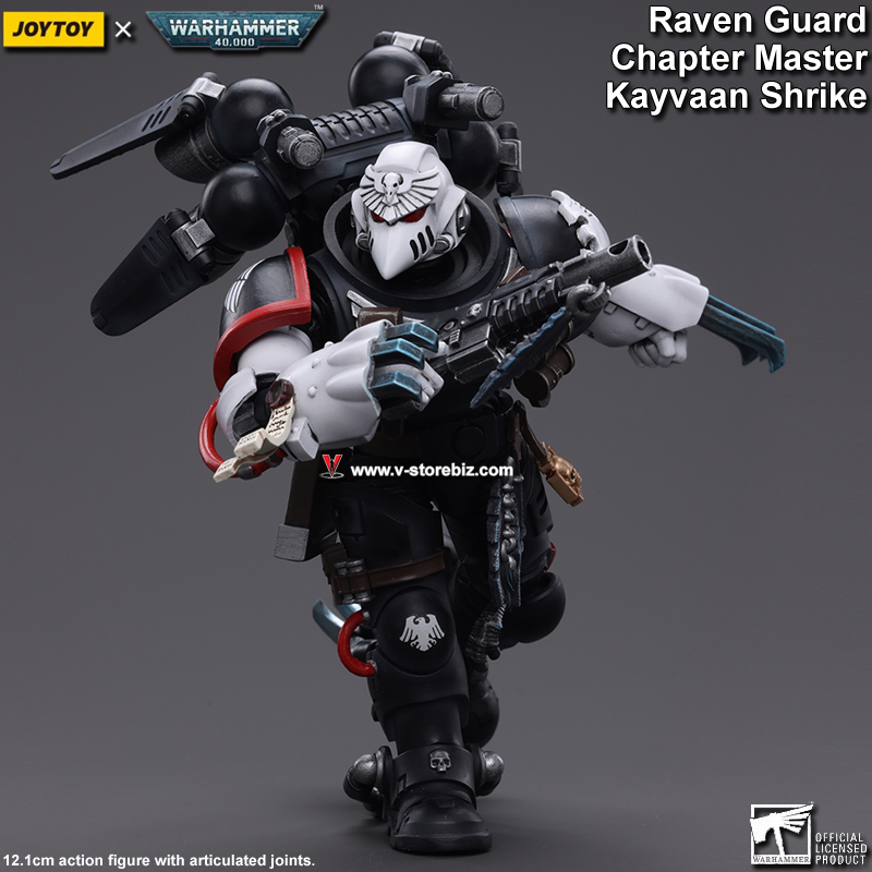 JOYTOY Warhammer 40K Raven Guard Chapter Master: Kayvaan Shrike