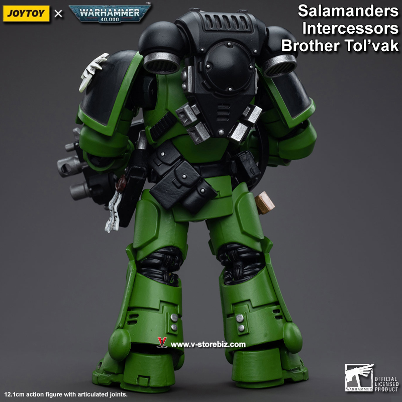 JOYTOY Warhammer 40K Salamanders Intersessors Brother Tol'vak