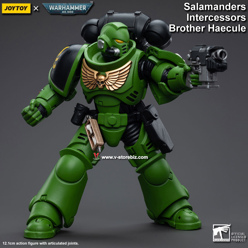 JOYTOY Warhammer 40K Salamanders Intercessors Brother Haecule