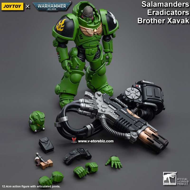 JOYTOY Warhammer 40K  Salamanders Eradicators: Brother Xavak