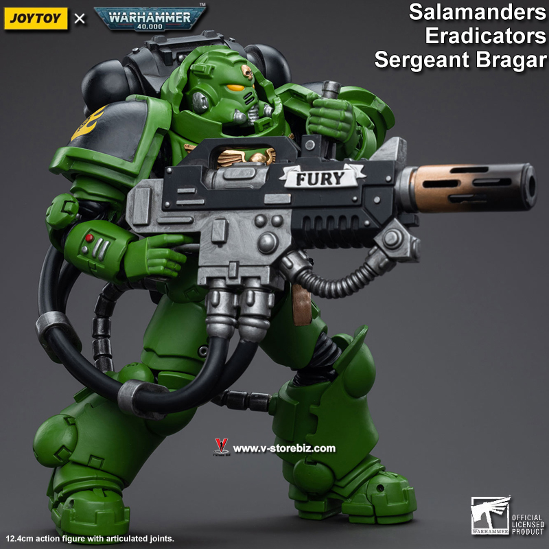 JOYTOY Warhammer 40K  Salamanders Eradicators: Sergeant Bragar