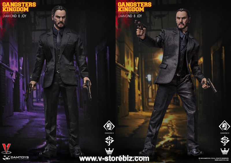 DAMTOYS Gangsters Kingdom GK028A Diamond 8: Joy - V Store Collectibles