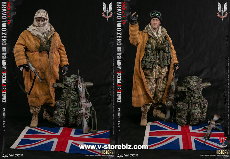 DAMTOYS 78098 British Army Special Air Service (SAS) Patrol Leader