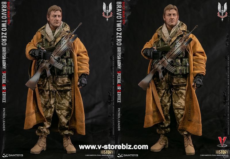 DAMTOYS 78098 British Army Special Air Service (SAS) Patrol Leader