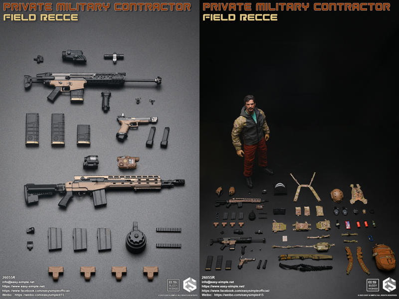 E&S 26055R Private Military Contractor Field Recce