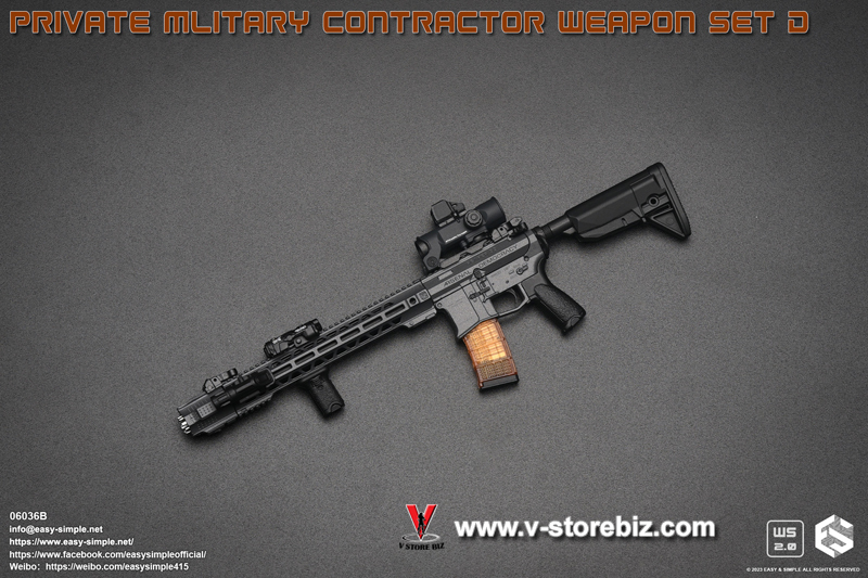 E&S 06036 Private Mlitary Contractor Weapon Set D Type B