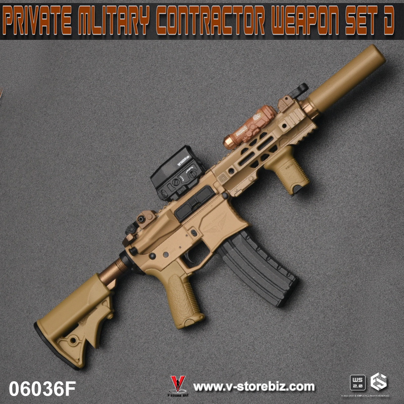 E&S 06036 Private Mlitary Contractor Weapon Set D Type F