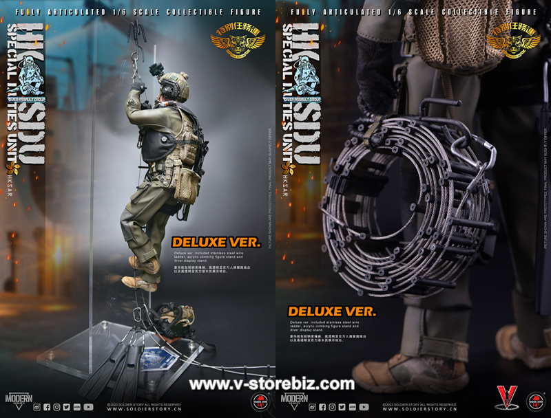 Soldier Story SS-132 China HK SDU Diver Assault Group (Deluxe)