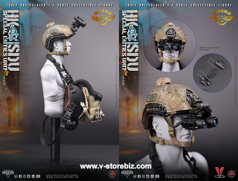 Soldier Story SS-132 China HK SDU Diver Assault Group (Deluxe)