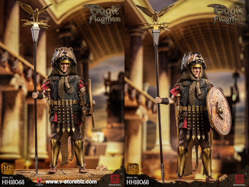 HHMODEL HH18068 Imperial Legion-Rome Eagle Flagman