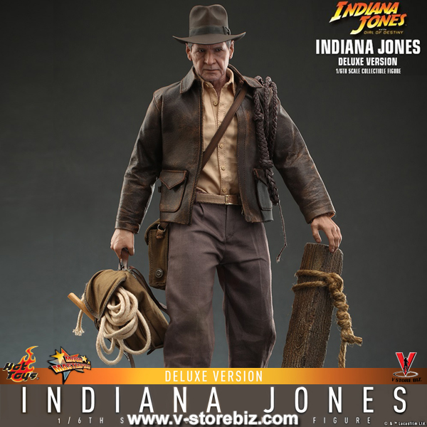 Hot Toys MMS717 Indiana Jones and the Dial of Destiny - Indiana Jones (Deluxe Version)
