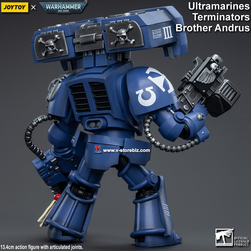 JOYTOY Warhammer 40K Ultramarines Terminators Brother Andrus   