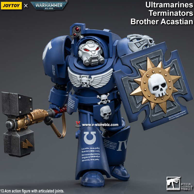 JOYTOY Warhammer 40K Ultramarines Terminators Brother Acastian  