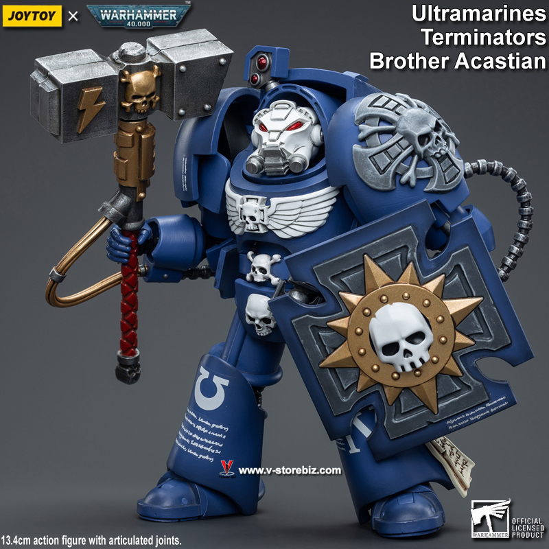 JOYTOY Warhammer 40K Ultramarines Terminators Brother Acastian  