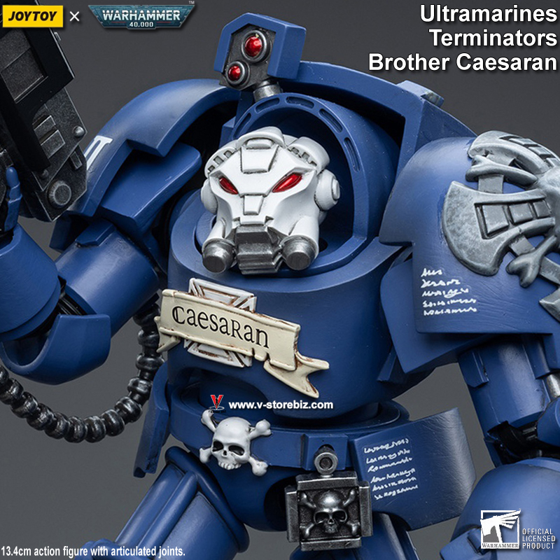 JOYTOY Warhammer 40K Ultramarines Terminators Brother Caesaran   